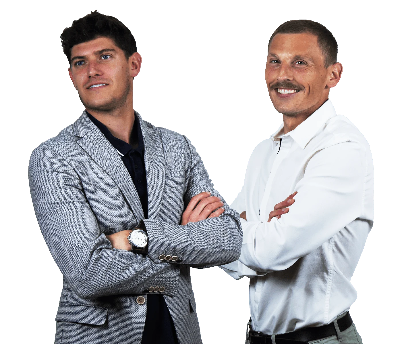 Rémi Viollet et Thomas Gilles, les deux cofondateurs de YMERSIO